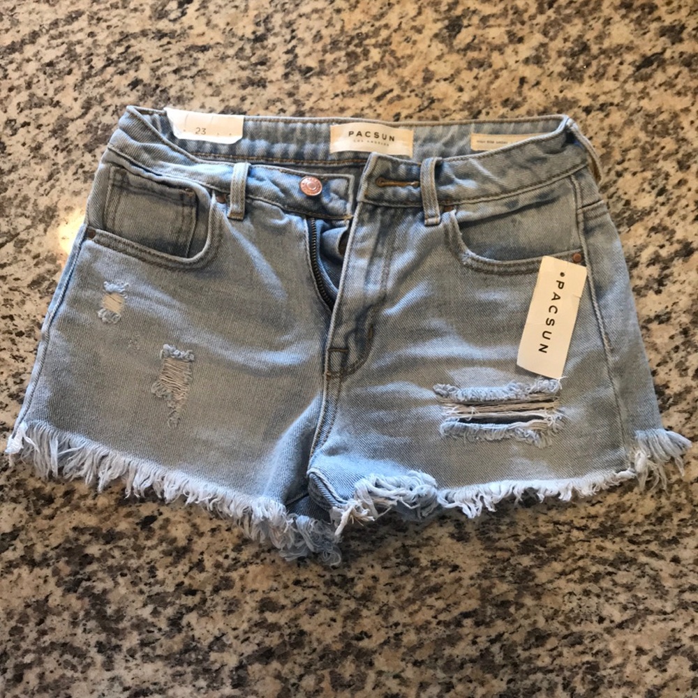Pacsun Jean shorts - high rise short
